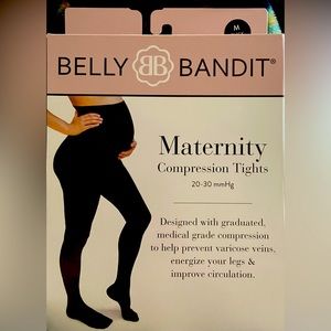 Belly Bandit maternity compression tights size medium